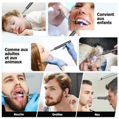 Nettoyeur D Oreille Visuel Intelligent Sans Fil Otoscope Np Avec