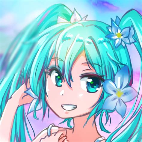 初音ミク「 今日だけのプロフィール画像 初音ミク誕生祭2022 初音ミク生誕祭20」 Oga San 🔭🎸 観測結束 絵描き垢のイラスト