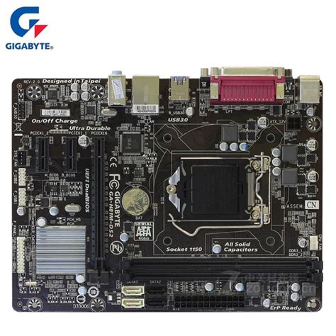 Gigabyte Ga H81m Ds2 Motherboard For Intel H81 Ddr3 Usb3 0 16gb Lga 1150 H81m Ds2 Desktop