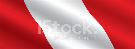 Peruvian Flag Flying In The Wind Stock Photo Royalty Free Freeimages