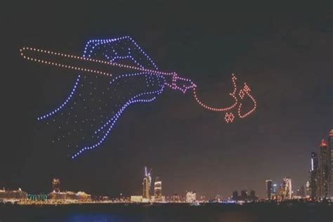 Drone Displays During The Dubai Shopping Festival Teller Report