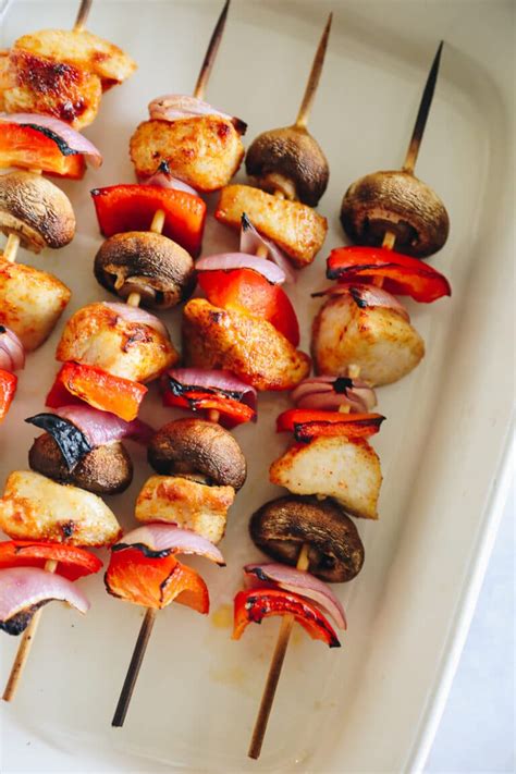 Baked Chicken Kabobs In The Oven The Healthy Maven