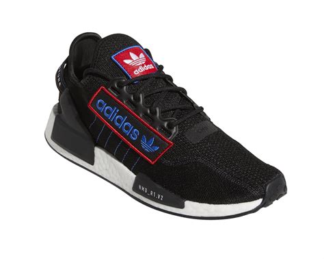 BUY Adidas NMD R1 V2 Core Black Scarlet | Kixify Marketplace