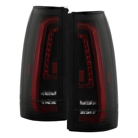 Spyder Alt Jh Cck Lb Bsm Black Smoke Fiber Optic Led Tail Lights