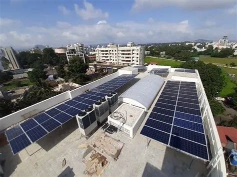 Mounting Structure Grid Tie Rooftop Solar Power Plant For Residential Capacity 1 Kw At Rs