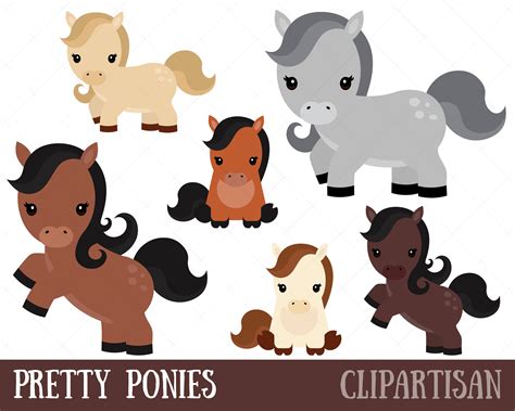 cute pony clipart 20 free Cliparts | Download images on Clipground 2024