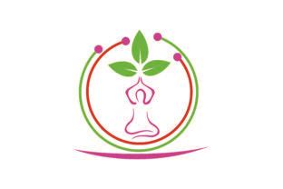 Yoga Logo Design Stock Human Meditation Graphic By DEEMKA STUDIO