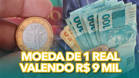 Moeda de R 1 00 das olimpíadas sendo vendida por R 9 MIL