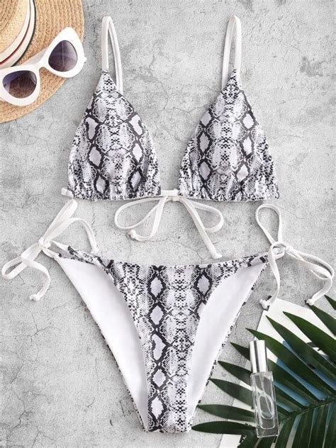 Swimsuit Triangle Bikini Bikini Sexy Leopard Print Vicedeal