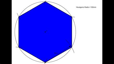 Hexágono o dividir una circunferencia en seis partes iguales YouTube