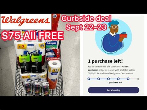 Walgreens Couponing Sept 22 23 Last Minute Curbside Deal YouTube