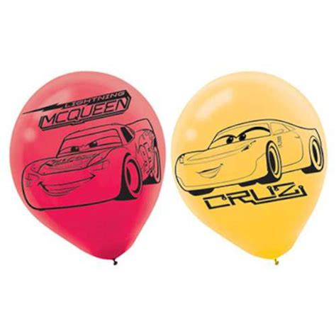 Lightning Mcqueen Birthday Balloons [P3527] - $1.60. : www.cakestuff.co ...