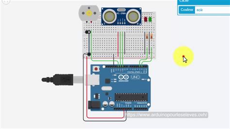 Arduino Capteur Ultrason Tinkercad Youtube