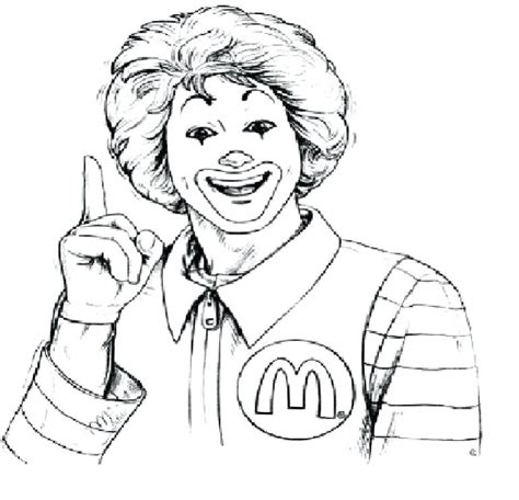 Printable Ronald Mcdonald Coloring Sheets Printable Word Searches