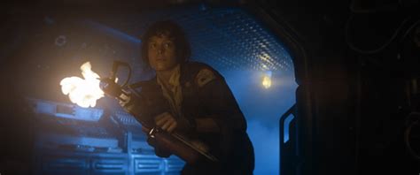 Here's Sigourney Weaver Test-Firing the Flamethrower From Alien