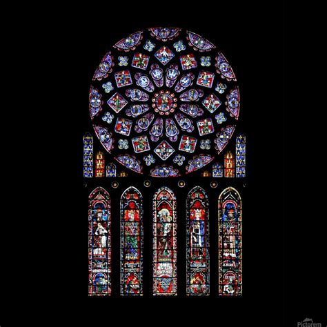 Chartres cathedral notre dame de paris amiens cath stained glass - Shamudy