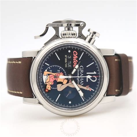 Graham Chronofighter Vintage Nose Art Ltd Chloe Mm Cvas U A L S