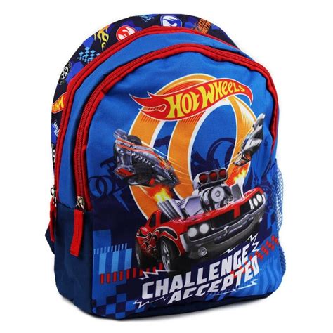 Ghiozdan Gradinita 2 Compartimente St Majewski Hot Wheels EMAG Ro