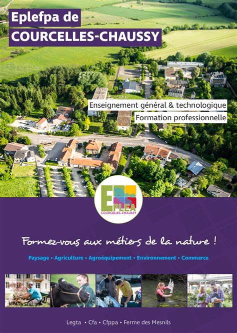 Calam O Brochure De Pr Sentation De L Eplefpa Courcelles Chaussy