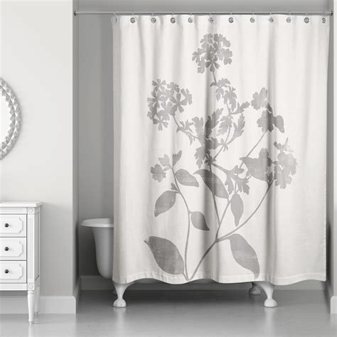 East Urban Home No Pattern And Not Solid Color Shower Curtain Wayfair