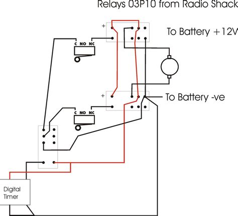 Relay Switch Wiring Diagram