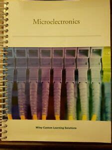 Fundamentals Microelectronics 2nd by Behzad Razavi (Custom Spiral ED - UCLA) | eBay