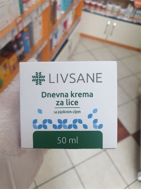 Livsane Dnevna Krema Za Lice Sa Jojobinim Uljem 50 Ml INCI Beauty