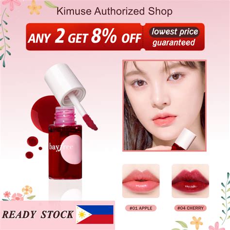 Kimuse Rouge Water Tinted Lip Liquid Long Lasting Moisture Waterproof