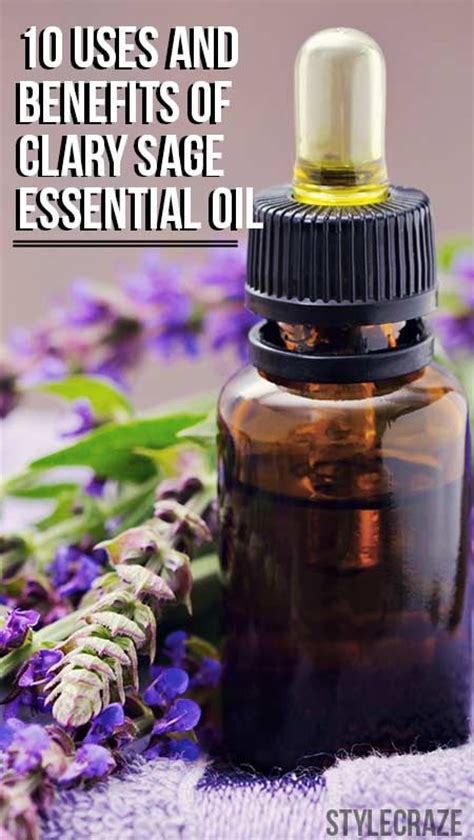 19 Amazing Uses And Benefits Of Clary Sage Essential Oil Clary Sage Essential Oil