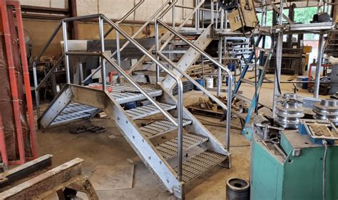 Aluminum Stair Fabrication Miracle Welding Inc