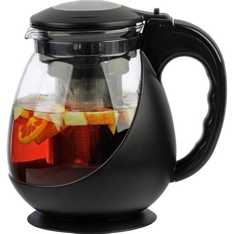 Чайник заварочный Mallony Napoletano, объем 1,6 л, стеклянный в корпусе ...