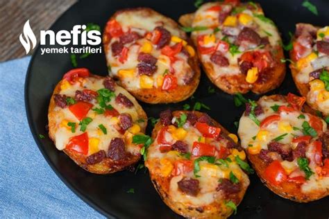 Airfryer Patates Pizzası Nefis Yemek Tarifleri