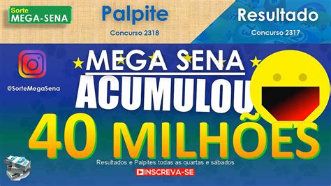 Resultado Mega Sena Palpite Sortemegasena Youtube