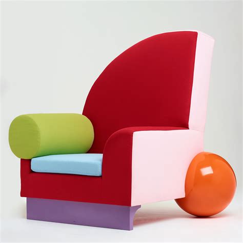 Peter Shire, An early "Bel air" easy chair, Memphis Milan, post 1982 ...