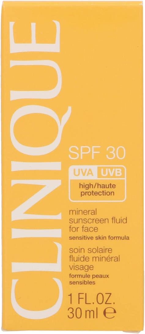 Clinique Spf 50 Mineral Sunscreen Fluid For Face 1 Ounce