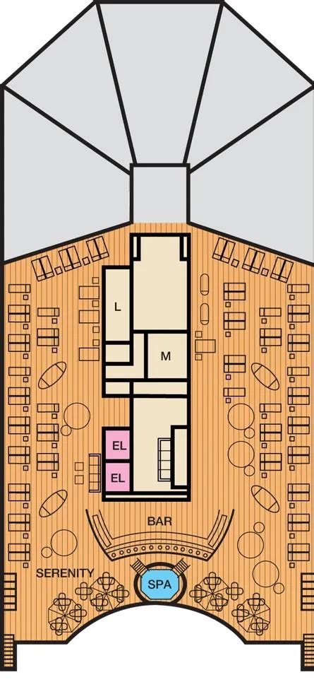 Carnival Sunshine Deck Plan in detail - Cruise Deck Info