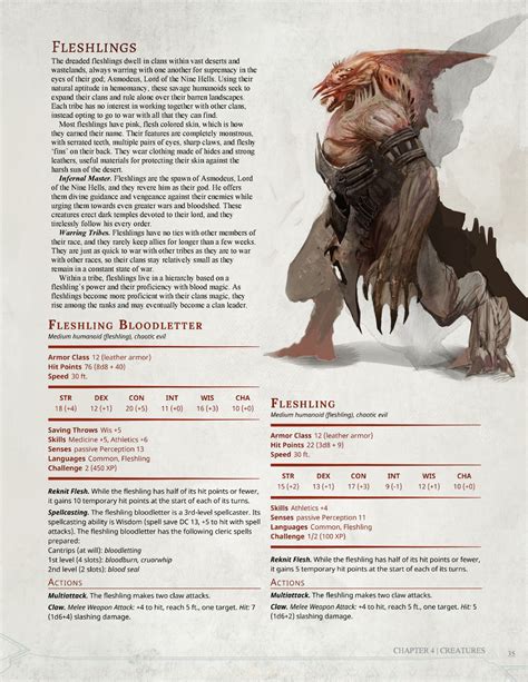 Dnd 5e Homebrew — Dark Arts Players Companion Monsters Part 2 By