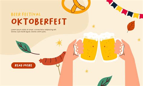 Oktoberfest horizontal banner vector design 36101292 Vector Art at Vecteezy