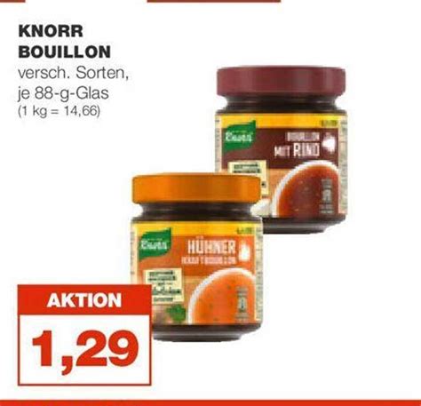 Knorr Bouillon Versch Sorten Angebot Bei Real 1Prospekte De