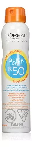 L Oreal Paris Advanced Suncare Quick Dry Sheer Acabado Meses Sin Interés