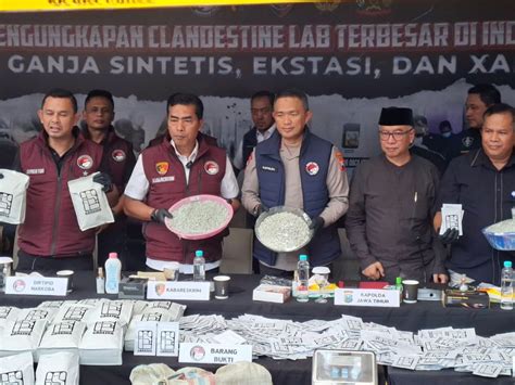 Pabrik Narkoba Di Malang Ternyata Terbesar Di Indonesia