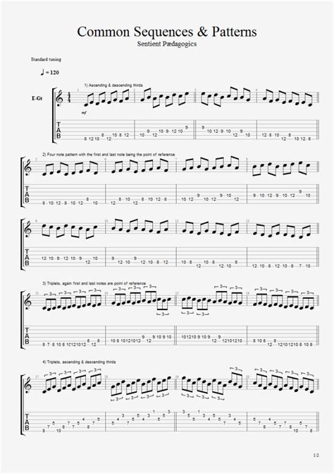 Common Sequences & Patterns - Senchant's Art of Teaching