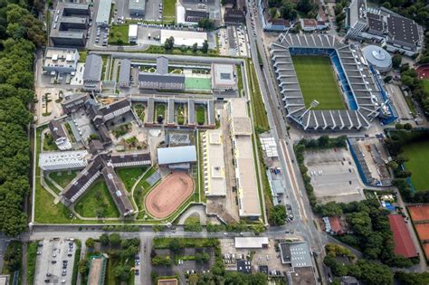 Luftaufnahme Bochum Justizvollzugsanstalt Jva An Der Kr Mmede In