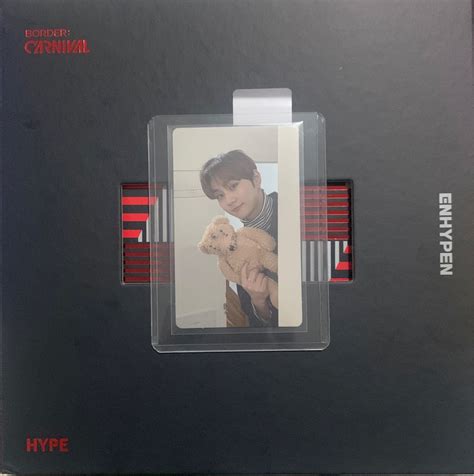 Onhand Enhypen Border Carnival Hype Ver Jungwon Official Photocard