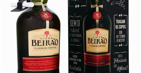 Licor Beirão Lança Embalagem Personalizável Distribuição Hoje