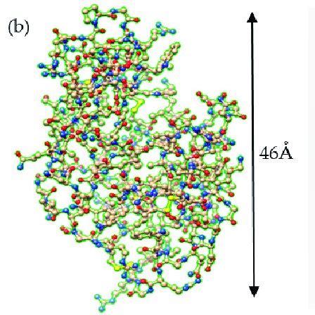 A The Ribbon Structure Of The Hen Egg White Lysozyme Pbd Code