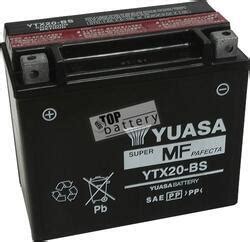 Motobaterie Yuasa Ytx Bs V Ah Topbattery Cz