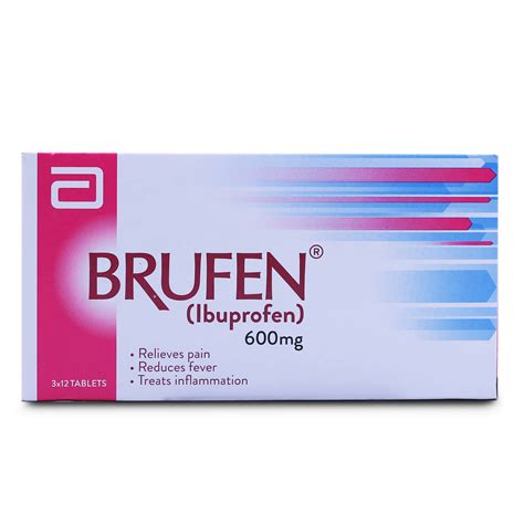 Brufen 600mg Tablet 12 S Uses Formula Side Effects