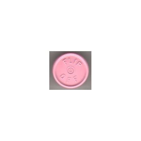 Gloss Pink 20mm Flip Off Vial Seals By West Pharma