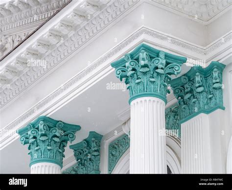 Columnas De Orden Corintio Detalle Arquitect Nico De Rgano Edificio